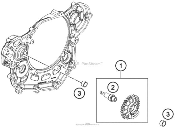 Balancer Shaft KTM 500 500 EXC-F ENGINE 500 EXC-F