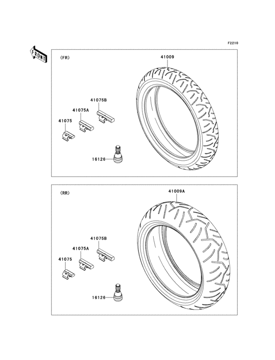 Tires Kawasaki ZX636 ZX636 Ninja ZX-6R Tires Kawasaki ZX636 ZX636 Ninja ZX-6R