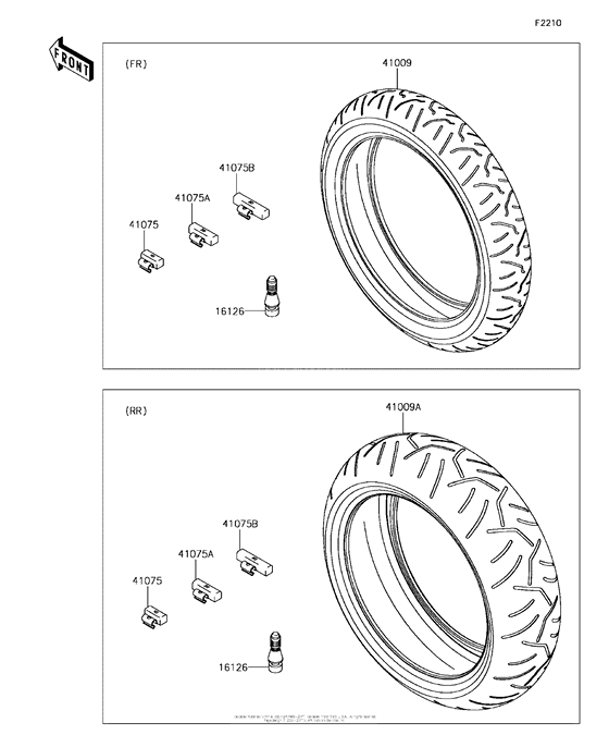 Tires Kawasaki ZX636 ZX636 Ninja ZX-6R KRT Edition Tires Kawasaki ZX636 ZX636 Ninja ZX-6R KRT Edition