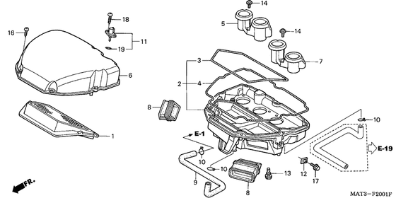 Воздушный фильтр Honda CBR1100XX CBR1100XX Blackbird