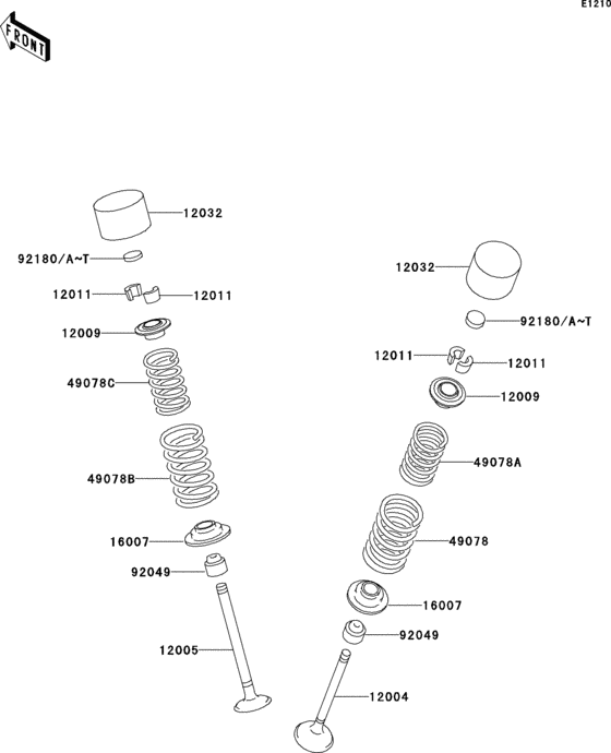 Valve(s) Kawasaki ZX900 ZX900 Ninja ZX-9R