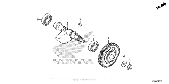 Balancer Shaft Honda CBR300R CBR300R (ABS)