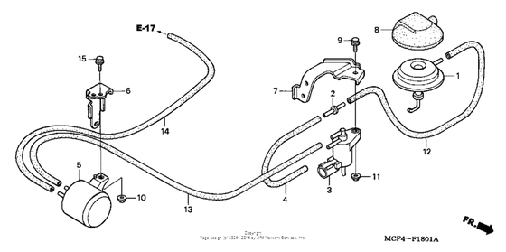 Vacuum tank ('00-'01) Honda RVT1000R RVT1000R RVT RC51