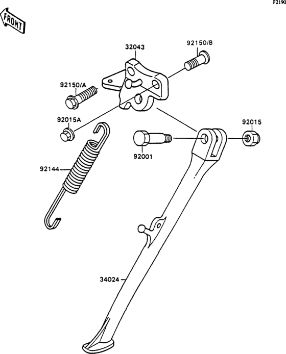 Stand(s) Kawasaki ZX750 ZX750 ZXR750