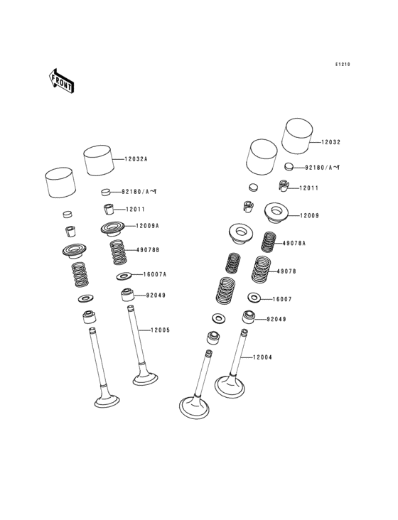 Valve(s) Kawasaki ZX600 ZX600 Ninja ZX-6R