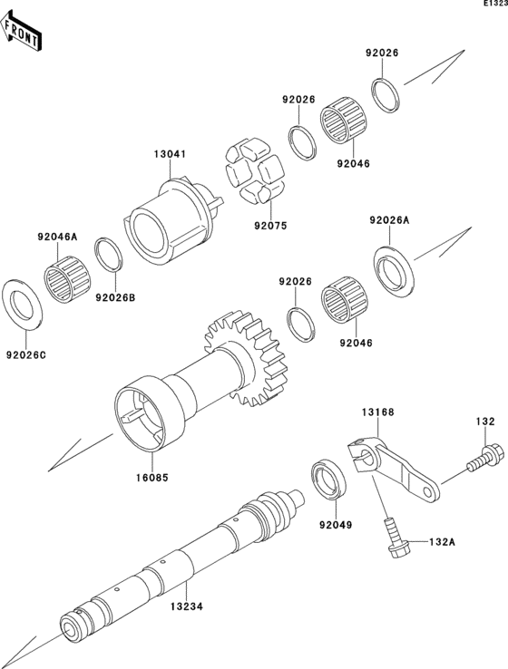 Balancer Kawasaki ZR1100 ZR1100 Zephyr 1100RS