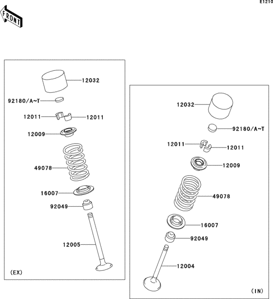 Valve(s) Kawasaki ZR750 ZR750 Z750S