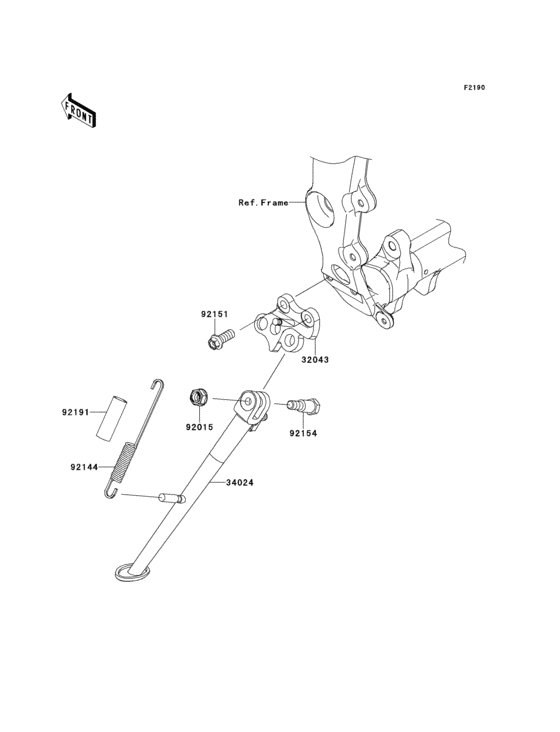 Stand(s) Kawasaki ZX636 ZX636 Ninja ZX-6R ABS
