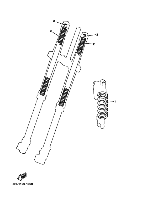Опционные детали подвески Yamaha WR250 WR250F WR250F
