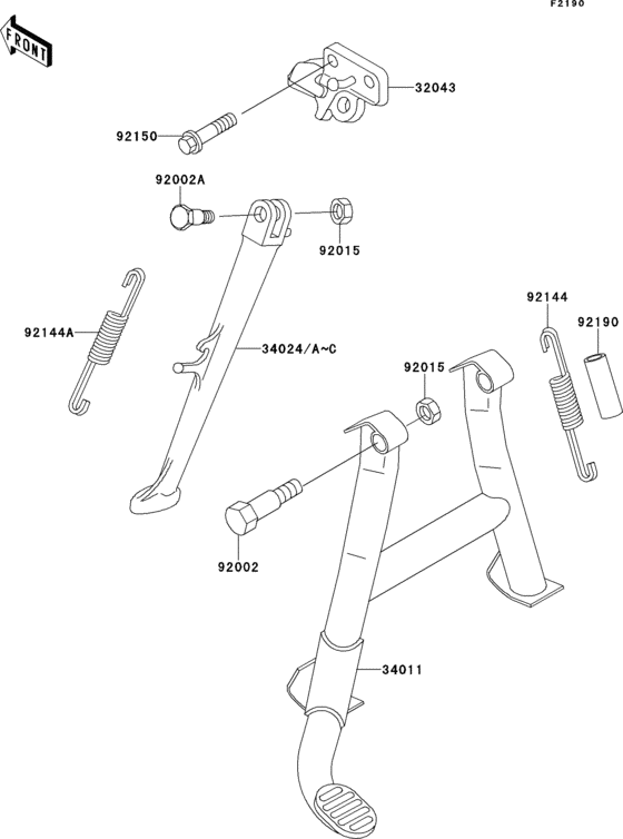 Stand(s) Kawasaki ZX600 ZX600 Ninja ZX-6