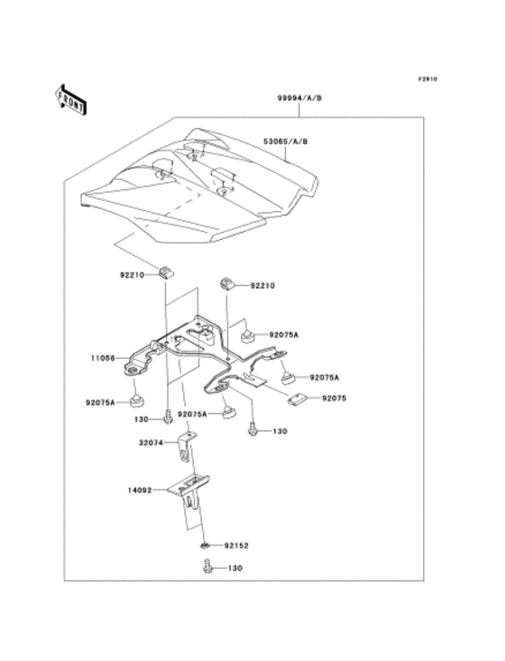 Accessory Kawasaki ZX1000 ZX1000 Ninja 1000