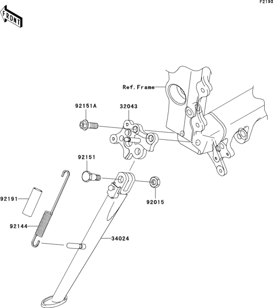 Stand(s) Kawasaki ZX636 ZX636 Ninja ZX-6R