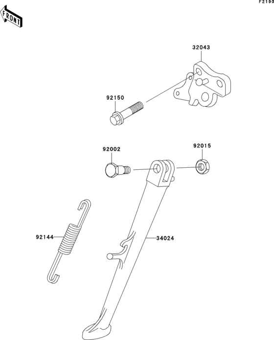 Stand(s) Kawasaki ZX750 ZX750 Ninja ZX-7R